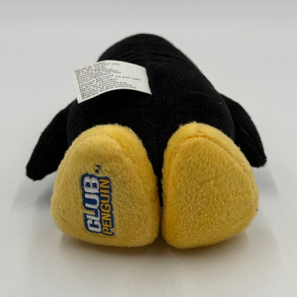 Disney Club Penguin Plush 7" Black & White Stuffed Animal Toy No Costume NO COIN - Picture 4 of 7